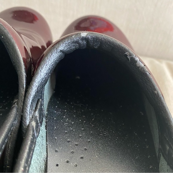 DANSKO PROFESSIONAL bronze swirl 
PATENT LEATHER CLOGS/mules size 37 shoes - Picture 12 of 14